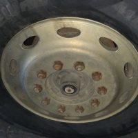 1997 peterbilt unpolished steer wheel