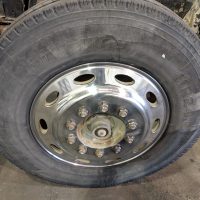1997 peterbilt polished steer wheel