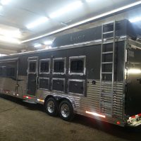Polished Horse/living quarter trailer